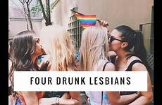 lesbians lots alcohol