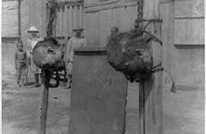 execution executions wire hanged beheading gruesome criminals severed garroted 1899