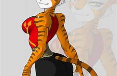 tigress deviantart katana blunt cartoon commission panda fu kung girl fan girls drawings character cat saved