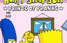 simpson bart simpsons comics pranks prince lisa wikia