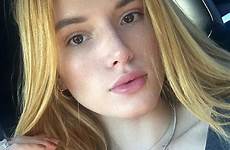 bella thorne hair red blonde beautiful fiery selfie makeup her girl colour instagram ditches hue girls 17 make big insta