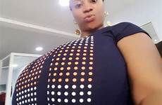 boobs nigerian gigantic lady her big biggest massive instagram internet cossy orjiakor shuts who african women goddess bosoms down humongous