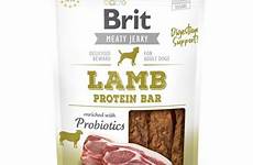 brit jerky meaty cordero pamlsky proteinbar 80g chiens agneau friandises kliknutím zvětšíte