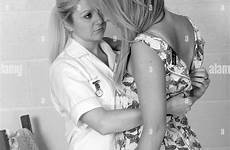 nurse undress uniform dressed alamy assisting