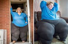 biggest hips bobbi jo westley woman sit men weight squash women crush worlds supersized gain wants her