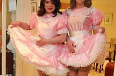 sissy maid crossdresser maids chaste frilly girly petticoats brother
