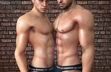 bulge gay muscle underwear male 3d deletion flag options rule chris abs