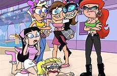 timmy turner fop fairly loud oddparents tmntsam odd tootie timantha crossover garabatoz viejas