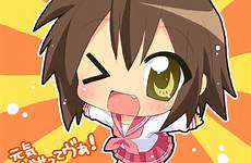 misao kusakabe lucky star chibi zerochan angry kawaii anime girl visit