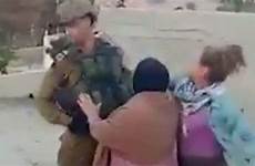 palestinian arrested troops bbc israeli screengrab slapped incident