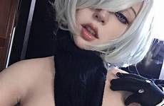 shinuki 2b nier automata nude sexy cosplayer thefappeningblog gifs comments nsfw her legendary cosplaying celeb