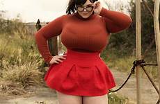 velma dinkley penny underbust cosplay bbw deviantart sexy ass thick amy villainous chunky cosplayer brown photoshoot fat doo scooby tumblr