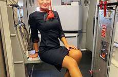stewardess airline claudia pilot