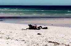 filmed sunbathers tourists randy
