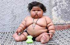 baby obese old year indian girl people month months eight most doctors stone morbidly weight india her chahat man arab