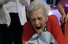 granny squirting old penis cake 90 year grandma birthday presented got july posted