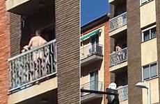 balcony filmed randy daylight broad traffic zooms reveals businessman spend