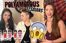polyamorous lesbians tea