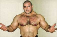 muscle bear men bull man fur big muscles uploaded user bodybuilders male