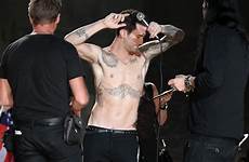 levine adam shirtless popsugar