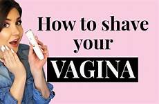 shave shaving womans pubes vag shaver properly pubic bumps