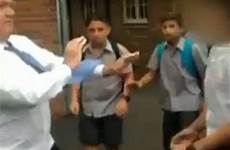 teacher school students boy student granville high attacked watched attack playground filmed throat grabbing his deputy principal young shocking stepped