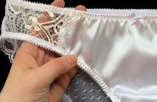 panties lace through white lingerie sheer bride silk details sexy