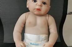 naked baby doll boy reborn dolls silicone body