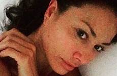 melanie sykes selfie instagram goes make stuns unrecognisable fans launches bed she site sexy