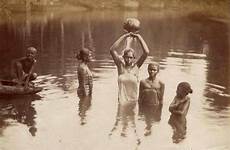 bathing women ceylon colombo young sri people lanka natives native skeen historic 1900s img122 early