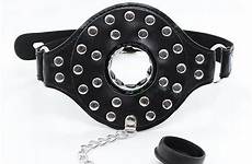 gag mouth sex open ring toy bondage women adult fetish games leather oral erotic slave throat bdsm fixation harness gaged