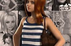 josie daz daz3d poser drawings melody completely charming down3dmodels