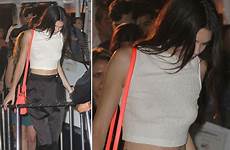 jenner kendall through nipples top mirror flashes crop white sister khloe aboard yacht birthday celebrity