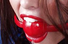ball gags drooling girls slave their