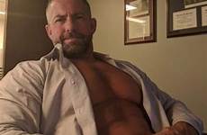 daddy daddies men bear muscle tumblr hot hairy bears older sexy hair muscles mature shirts grey