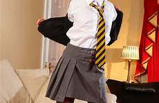 faye uniform school sexy tights visit skirt img251 imagevenue guardado