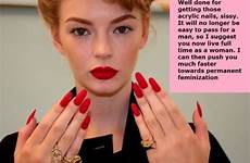 captions feminization feminized lipstick fingernails wonderland tallennettu täältä