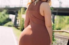 big plus size bum model butts her dress showing off bums curvaceous brown curves hohner effort celebrate look light
