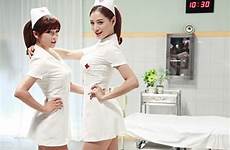 nurses sexy nurse jaekyung asian hyunyoung naughty girl fever korean pop sexiest rainbow korea come got these stir cause costumes