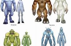dimorphism sexual warcraft wow fantasy wired creatures game human gender games women nude humans men characters non play comparing girls