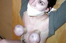 bondage tits bbw breast purple tied tit tumblr skewered cum tight bound gif pain wife torture slave