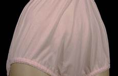 nylon panties vintage sheer pink briefs pretty granny high item waist small details lace
