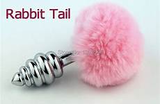 plug tail sex anal rabbit toy faux butt fox pink sexy love toys