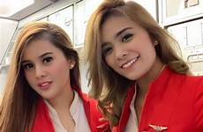 airasia pramugari indonesia hostess air flight sexy stewardess girl girls airline crew uniform dating choose board beautiful hijab cabin uniforms