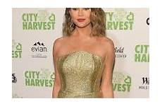 chrissy teigen her crotch dress exposed nearly privates slit tosses wind high ikeji linda pm