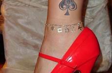 spades wife spade qos ankle anklet ace slutwife spaded hotwife anklets breeding delicious naughty swinger