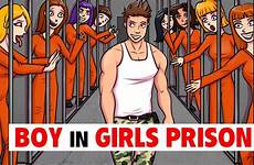 prison boy girls animated story only
