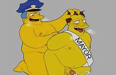 gay simpsons xxx wiggum sex clancy rule34 mayor police yaoi chief anal quimby ass 34 rule edit respond deletion flag