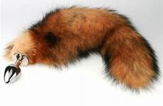 tail plug fox butt furry red fur irl real item