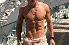 shirtless men boys sexy hot male handsome body guy towel